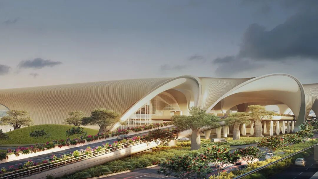 标杆案例 | 利亚德圆形显示屏项目落地新孟买国际机场，打造印度首个“全数字化绿色枢纽”